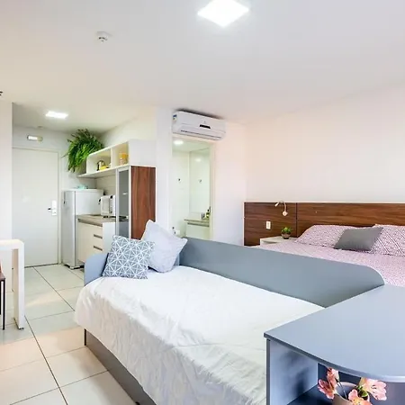 V708 Flat Em Bsb Exclusivo Wi-Fi Academia Pratico Apartment Brasília Exterior photo