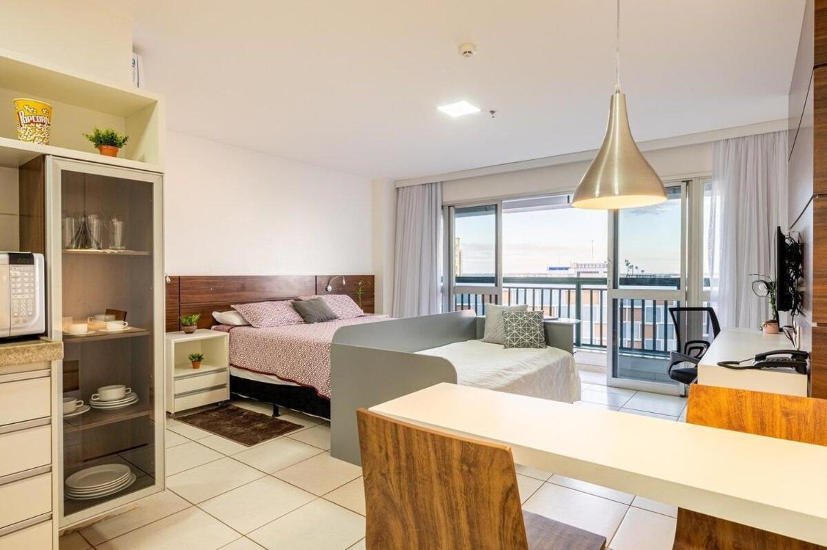 Apartamento V708 Flat Em Bsb Exclusivo Wi-fi Academia Pratico
